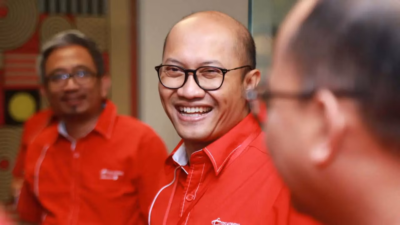 Direktur Telkomsel Setyanto Hantoro
