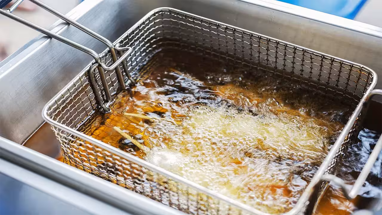 Menggoreng Metode Deep Frying